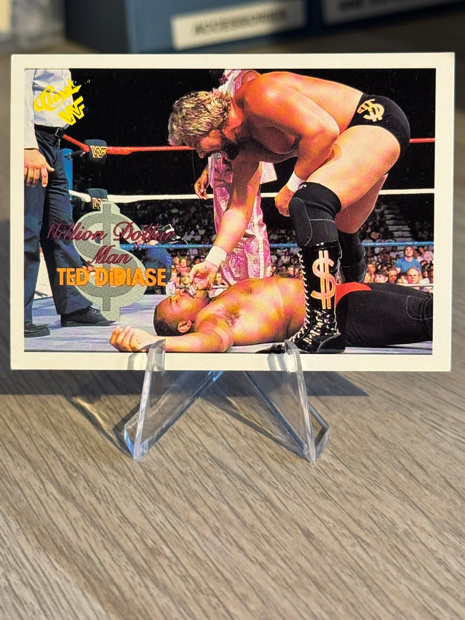 Million Dollar Man Ted DiBiase 1990 WWF Classic Games #109