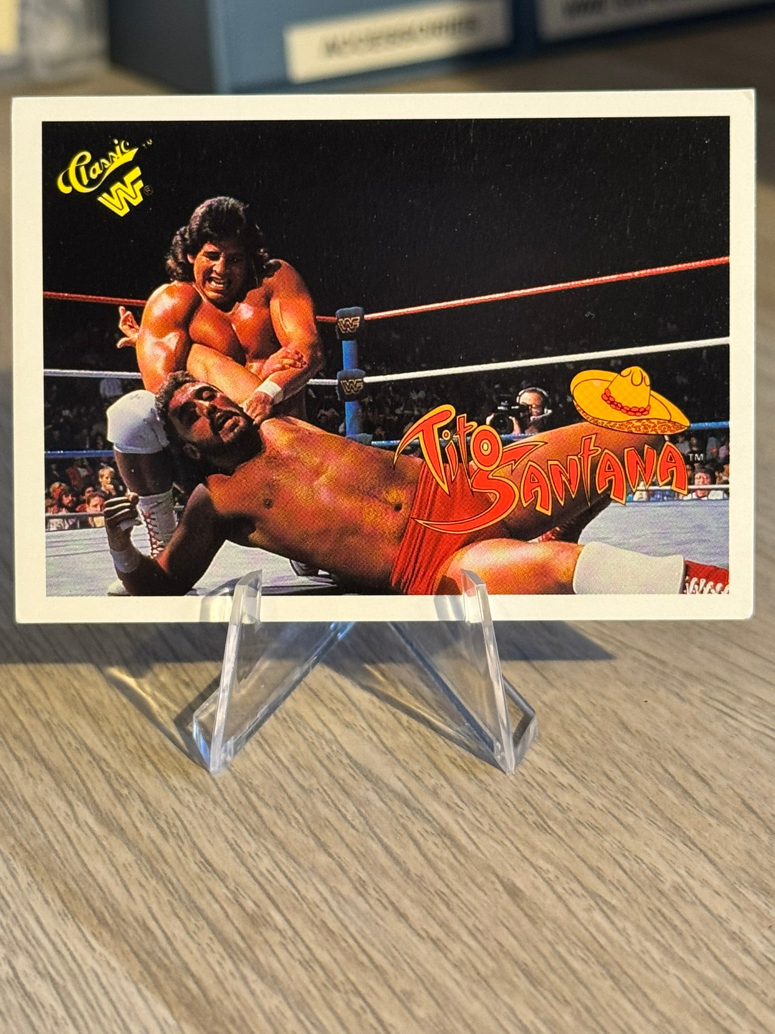 Tito Santana 1990 WWF Classic Games #115