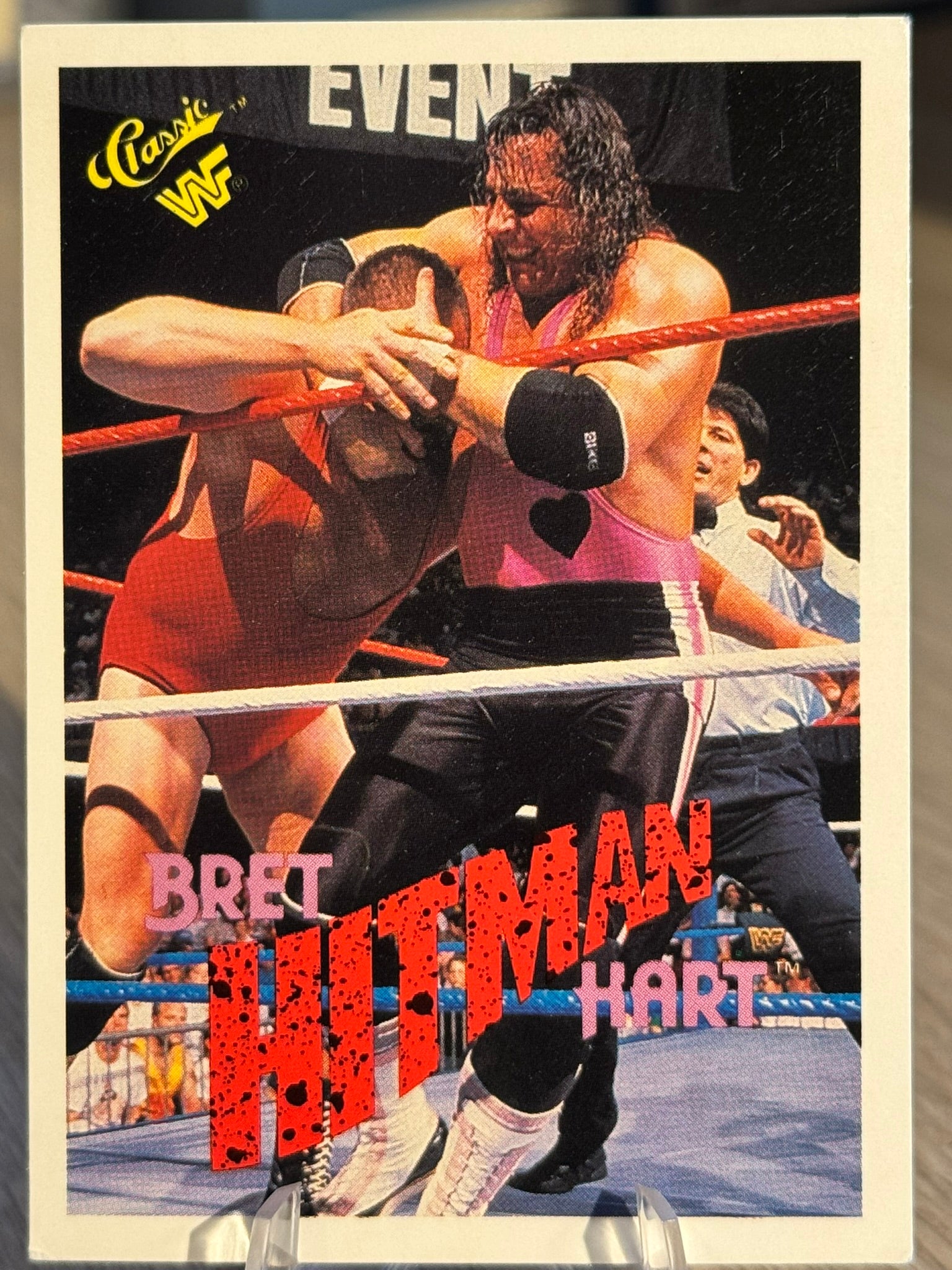 Bret Hitman Hart 1990 WWF Classic Games #123