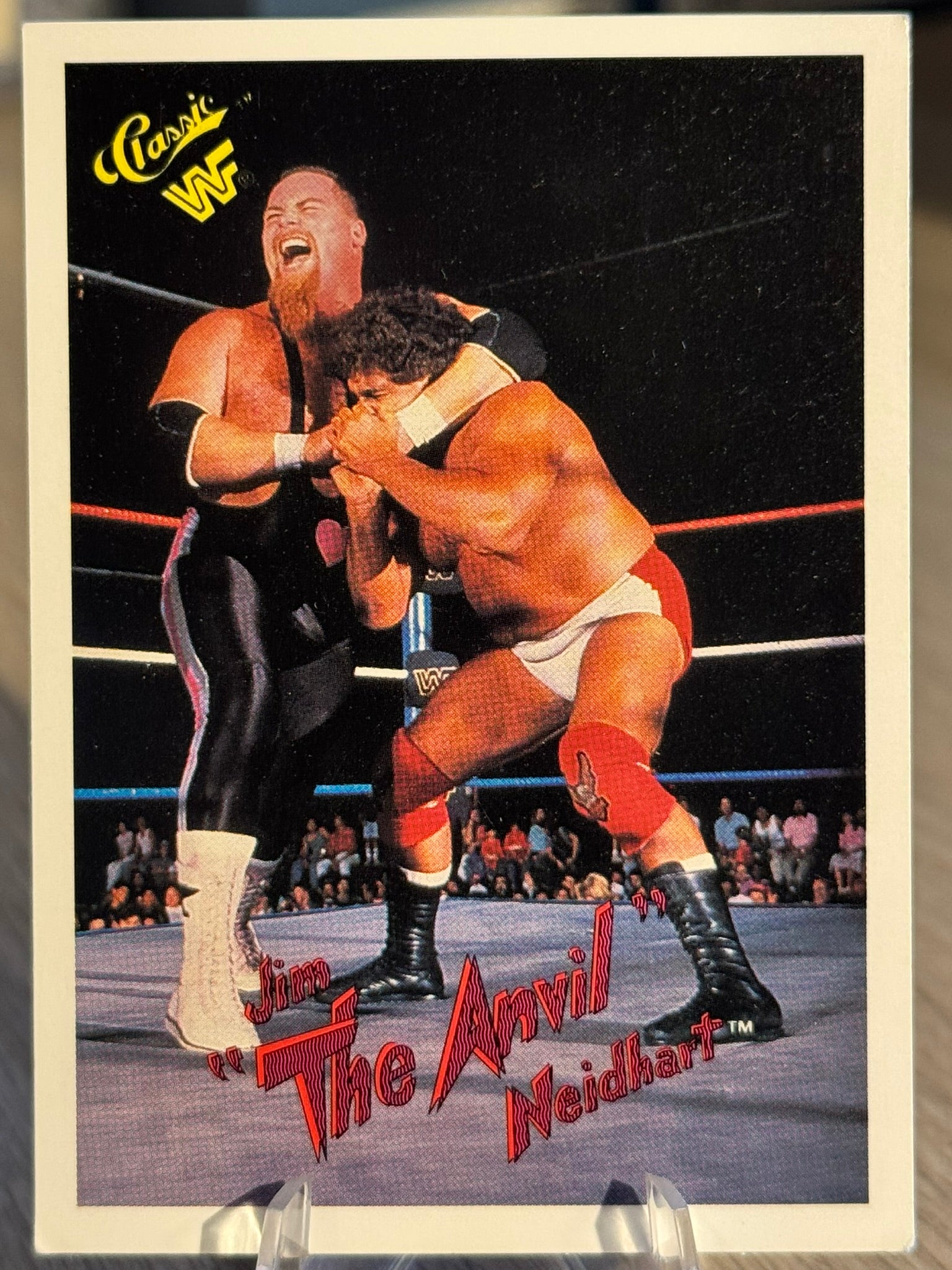 Jim The Anvil Neidhart 1990 WWF Classic Games #124