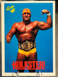 Hulk Hogan Damaged 1990 WWF Classic Games #125