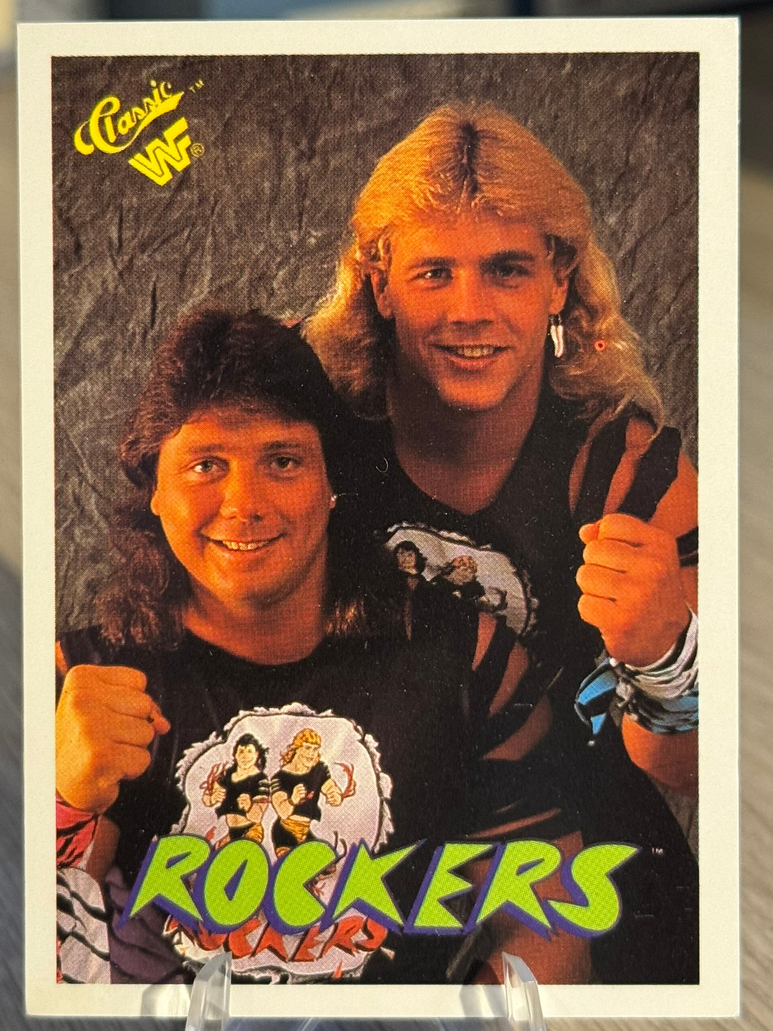 The Rockers Rookie 1990 WWF Classic Games #134