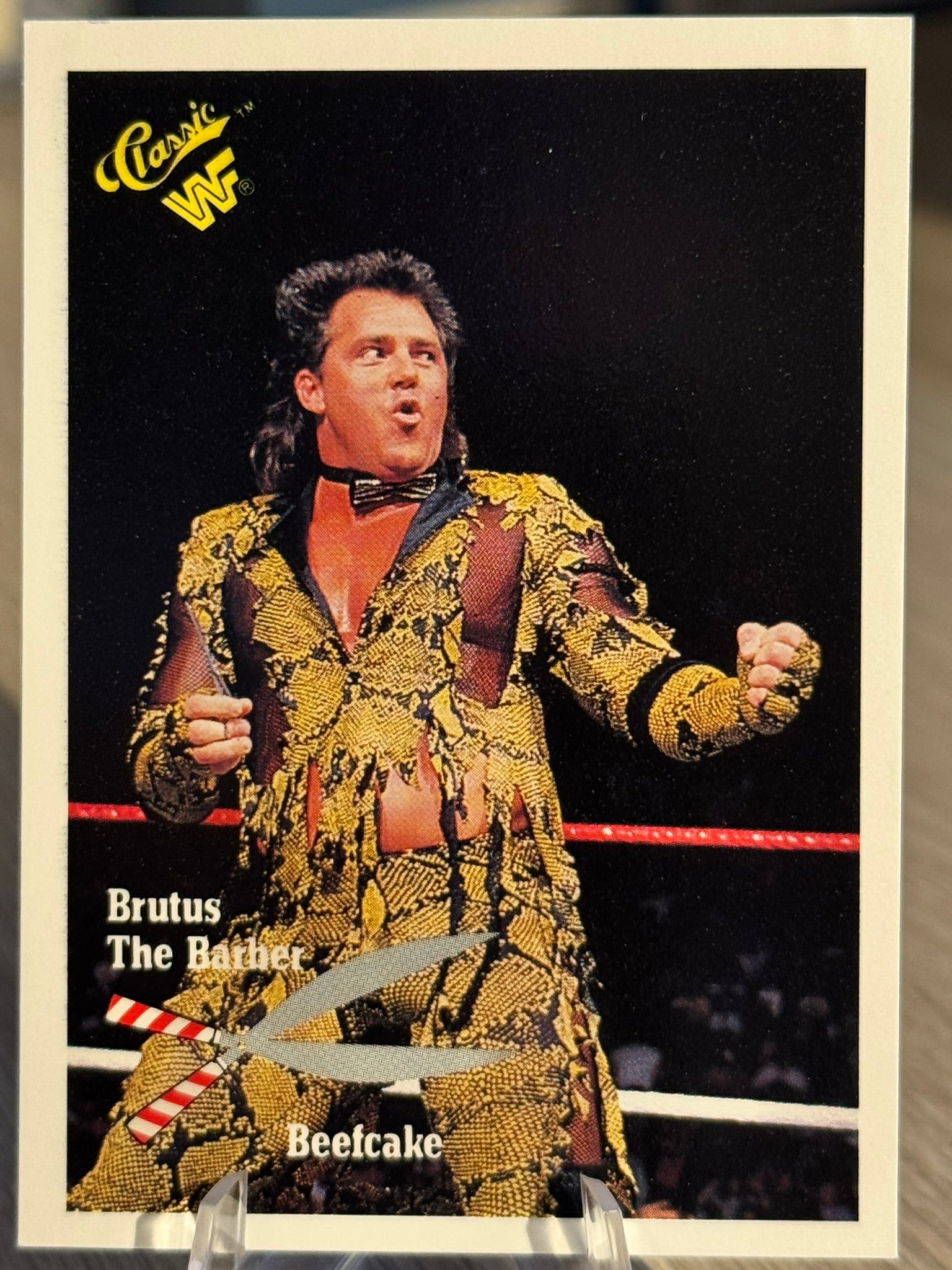 Brutus The Barber Beefcake 1990 WWF Classic Games #146