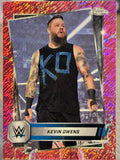 Kevin Owens Pink Shimmer Refractor 2025 WWE Topps Chrome 2025 #91